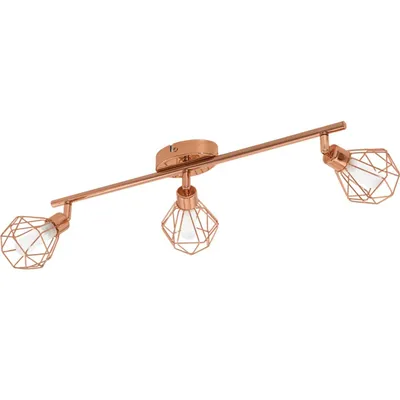 Image de Eglo 95547 Zapata LED Spot 3x2,5W acier cuivre