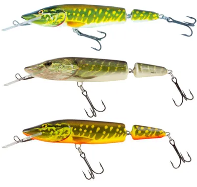 Produktbild von Salmo Pike 11cm Jointed Deep Runner - Wobbler, Salmo Farben:Pike