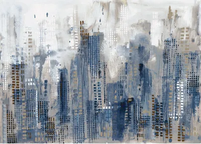 Produktbild von Fototapete Vlies Digitaldruck 360837 Magic Walls New York blau 7-tlg. 371 x 265 cm