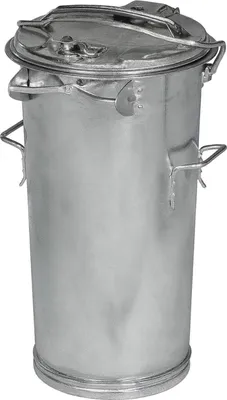 Produktbild von SULO Systemmülleimer 50l verz. mit Verschlussbügel