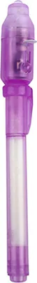 Produktbild von leichter Stift breite Anwendung unsichtbarer Tinte Abs Student Light Pen für Party-Lila