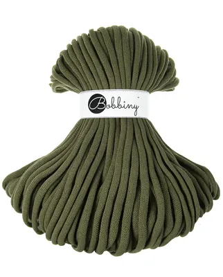 Zdjęcie produktu dla Bobbiny Jumbo 9 mm 100 m Avocado Sznurek