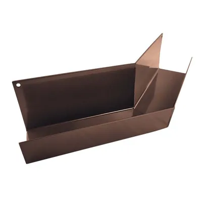 Produktbild von Renoplast® RK65 Aluminium Dachrinnenwinkel, äußenwinkel 135° Braun, Dachrinnen Regenrinne Dachentwässerung Blechkantprofile, Gartenhaus Carport