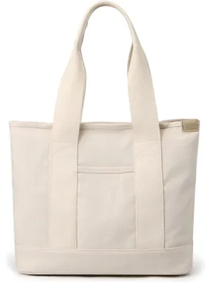 Produktbild von Große Canvas Damen Tote Bag für Arbeit und Reisen