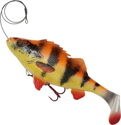 Obrázek produktu pro Savage Gear 4D Line Thru Perch Shad - barva Albino délka 175 mm - 61799