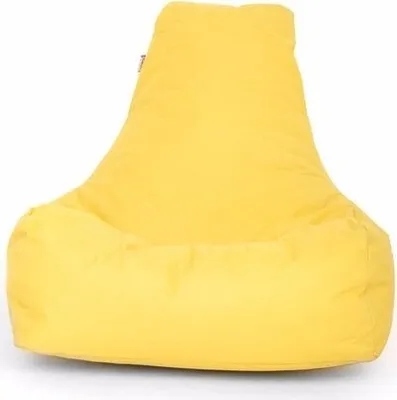 Image de Hanah Home, Large - Yellow, pouf, jaune, 75 x 55 x 80 cm