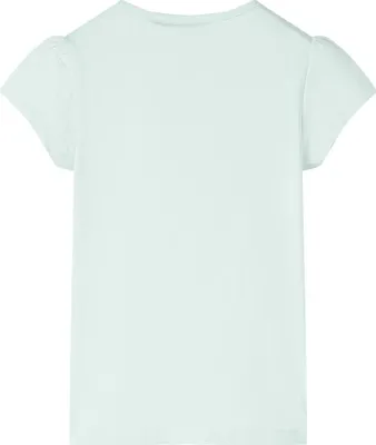 Produktbild von vidaXL Kinder-T-Shirt Helles Minzgrün 128