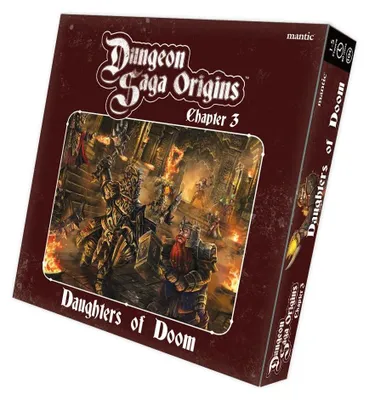 Immagine prodotto di Dungeon Saga Origins – Figlie della Perdizione (Espansione campagna Nani Abissali)