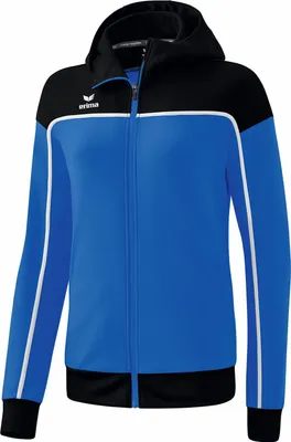 Produktbild von Erima Change By Erima Trainingsjacke mit Kapuze New Royal/Schwarz/Weiß - 40