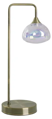 Zdjęcie produktu dla Lampa stołowa LED Varna Ø17,5cm mosiądz