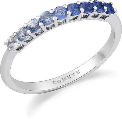 Produktbild von Fingerringen   Ewigkeitsring Comete Silber Nach Maß  Kollektion Scia di stelle - frau