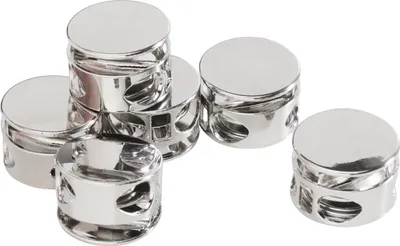 Produktbild von itoshii Verschlüsse, 6 Stück Silber