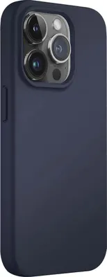 Produktbild von Jaym, Premium Silikonhülle Mikrofaser Apple iPhone 14 Pro, Blau