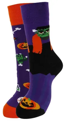 Produktbild von Lustige Socken mit witzigen Motiven aus Baumwolle für Damen und Herren