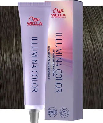 Produktbild von Wella Illumina Color, Braun, 5/81, Frauen, 60 ml, Alle Haare, Farbspeichernd, Schutz, Glanz