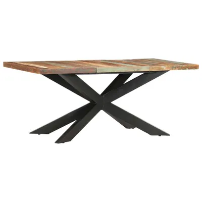 Obrázek produktu pro Jídelní stůl 180 x 90 x 76 cm masivní recyklované dřevo