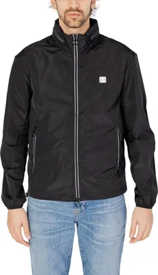 Image de Armani Exchange Veste blouson tissée, Noir L