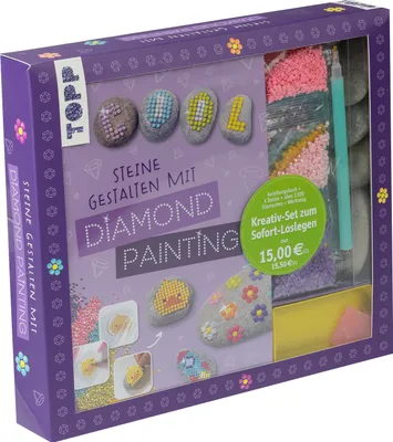 Immagine prodotto di Kreativ-Set Steine gestalten mit Diamond Painting