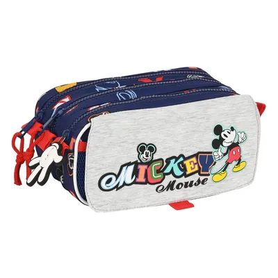 Produktbild von Portatodo Triple Mickey Mouse Clubhouse Nur ein Azul marino 21,5 x 10 x 8 cm