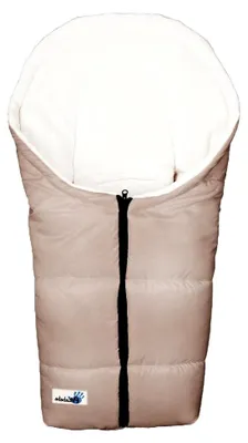 Produktbild von 61 Alaska Daunenfußsack für Babyschale, Beige
