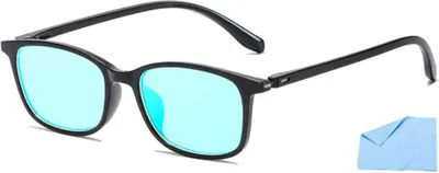 Produktbild von Korrekturbrille für Farbenblindheit, Brille für Farbenblindheit, die es Menschen ermöglicht, Farben sowohl draußen als auch drinnen zu sehen, für Rot, Grün, Blau, Gelb, Lila
