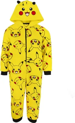 Produktbild von Pokemon - Schlafanzug für Kinder NS6404 (140) (Gelb)