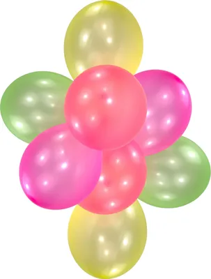 Produktbild von amscan 9901839 Luftballon Neon - 10 Stück, sortiert