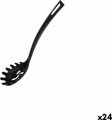 Obrázek produktu pro Lžíce na těstoviny quttin nylon 29 x 5,5 cm černá (24 kusů)