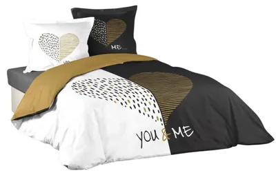 Produktbild von Bettwäsche-Set aus Baumwolle MIU, 240 x 220 cm