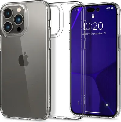 Image de Spigen Airskin Hybrid Cover pour iPhone 14 Pro Max Crystal Clear