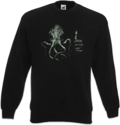 Produktbild von Urban Backwoods Cthulhu Thumb Up, Sweatshirt, Farbe: Schwarz, Größe: XL
