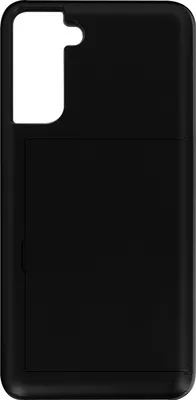 Immagine prodotto di Custodia protettiva ibrida Samsung Galaxy S21 Defender con portacarte - Nero