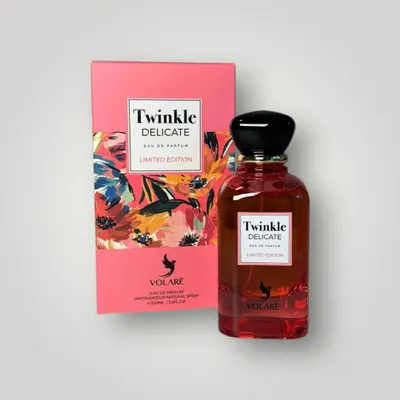 Produktbild von Volare Twinkle Delicate Eau de Parfum 100 ml Damen – Blumig Frischer Eleganter Duft – Langanhaltendes Frauen Parfum