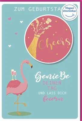 Produktbild von Geburtstag - Glückwunschkarte im Format 11,5 x 17 cm mit Umschlag 9