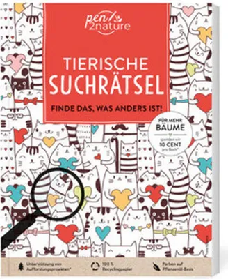 Produktbild von Tierische Suchrätsel - Finde das, was anders ist!