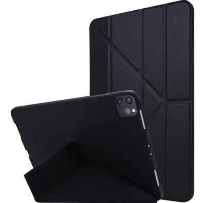 Produktbild von Mobigear Origami iPad Air 11 Zoll (2025) Hülle Klapphülle - Schwarz