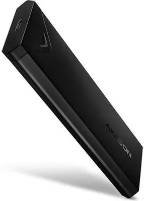 Obrázek produktu pro Axagon EEM2-UB2, SSD rámeček, M.2, M.2, NVMe-oF, 10 Gbit/s, USB konektivita, Černá