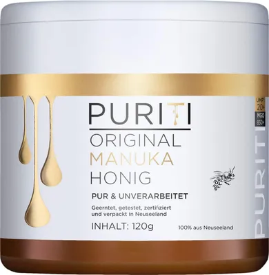 Produktbild von PURITI Manuka Honig MGO 850+ 120g aus Neuseeland