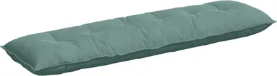 Immagine prodotto di vidaXL Cuscino posteriore verde mare 180 x 50 cm in tessuto a coste