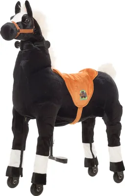 Produktbild von Reitpferd Maharadscha X-Large, Reittier ab 8 Jahre, Sattelhöhe 80 cm, schwarz