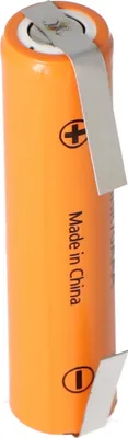 Produktbild von Panasonic Flat Top HHR-70AAAE4 NiMH Akku 1,2V 700mAh / AAA mit Lötfahne U-Form