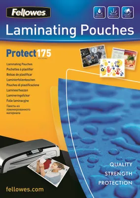 Produktbild von Fellowes Laminierfolie A4 175 mic glänzend - 100 Stück