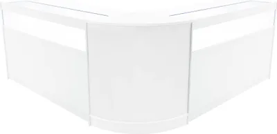 Immagine prodotto di Set di banconi espositivi LED CM60 + B1500 (2 pezzi) – Bianco