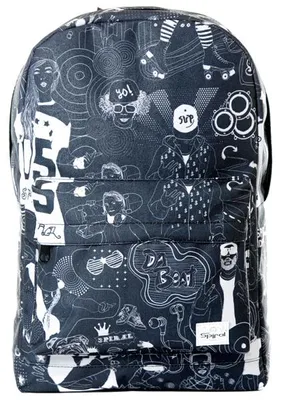 Obrázek produktu pro Batoh Spiral Beats Black Backpacks - UNI