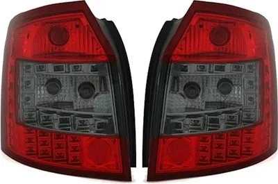 Produktbild von Eagle Eyes LED Rückleuchten Set Rot Smoke für Audi A4 Avant 8E B6, Bj. 2001-2004