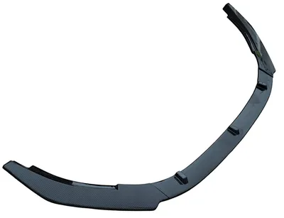 Für VW Golf 6 VI mit GTI Stoßstange Frontspoiler Spoiler Lippe Carbon Optik in der Farbe Carbon von Goingfast