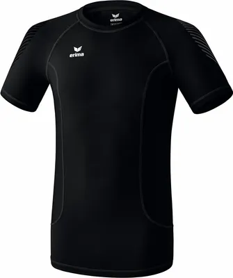 Produktbild von Erima Fußball Elemental T-Shirt Funktionsshirt Herren schwarz weiß Gr S