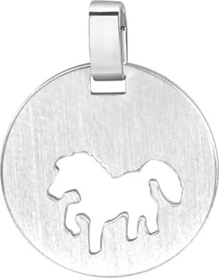 Produktbild von F Anhänger 925/- Sterling Silber 2,1cm weiß 371240690R