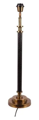 Zdjęcie produktu dla Podstawa lampy stołowej, wysokość 68 cm - złota/czarna - aluminium