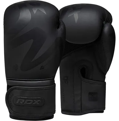Produktbild von RDX F15 Noir Boxhandschuhe Training in Schwarz Kunstleder